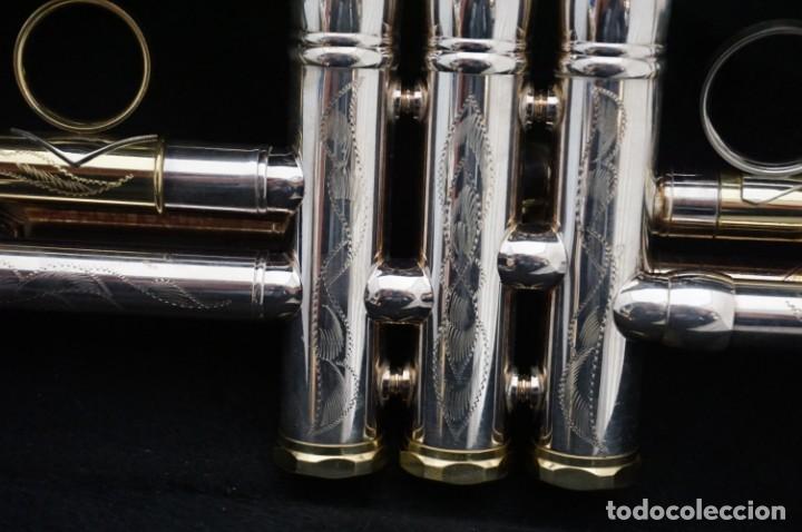 Instrumentos musicales: MARAVILLOSA TROMPETA GAMA ALTA STRADIVARIUS MODEL 72 * VICENT BACH -VELKHART IND U.S.A - IMPECABLE - Foto 9 - 241387080