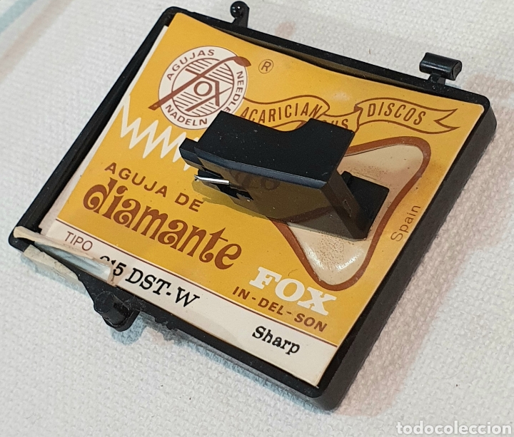 Instrumentos musicales: AGUJA TOCADISCOS FOX - 615 DST-W - SHARP/DIAMANTE - Foto 3