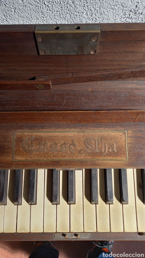 Instrumentos musicales: Órgano, armonio de iglesia ”Cusso Sfha- Barcelona”. - Foto 3 - 243633050