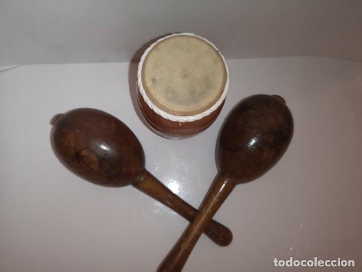 Instrumentos musicales: Maracas y timbal - Foto 2