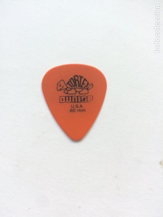 Instrumentos musicales: PUA DUNLOP TORTEX 60 mm U.S.A -pick - Foto 1
