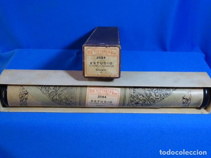 Instrumentos musicales: ROLLO DE PIANOLA. ESTUDIO. CHOPIN. - Foto 1
