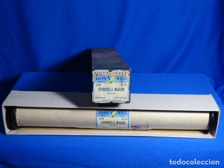 Instrumentos musicales: ROLLO DE PIANOLA. STORNELLI MARINI. - Foto 1