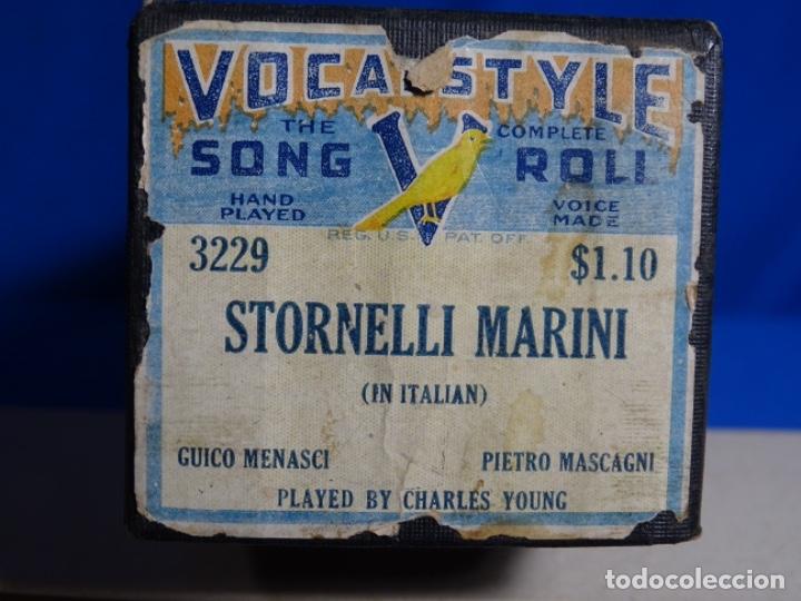 Instrumentos musicales: ROLLO DE PIANOLA. STORNELLI MARINI. - Foto 2