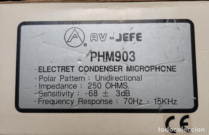 Instrumentos musicales: MICROFONO AV-JEFE PHM903 - Foto 2
