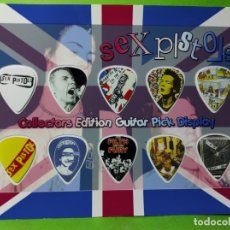 Strumenti musicali: SEX PISTOLS. COLECCIÓN DE 10 PÚAS DE GUITARRA.