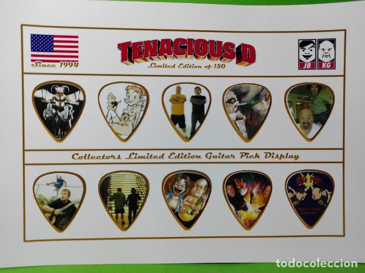 Instrumentos musicales: TENACIOUS D. COLECCI&Oacute;N DE 10 P&Uacute;AS DE GUITARRA. - Foto 1