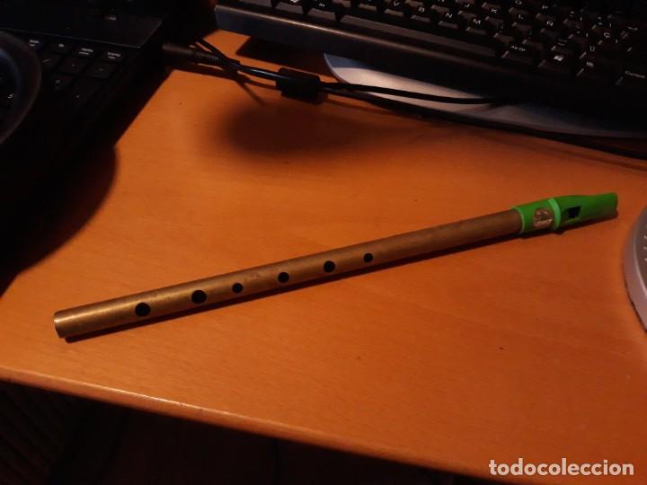 Instrumentos musicales: FLAUTA DE COBRE CON BOQUILLA PLASTICA - Foto 1