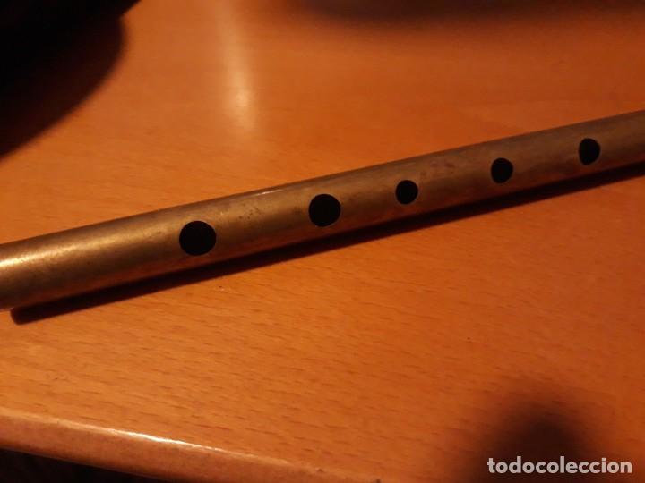 Instrumentos musicales: FLAUTA DE COBRE CON BOQUILLA PLASTICA - Foto 2