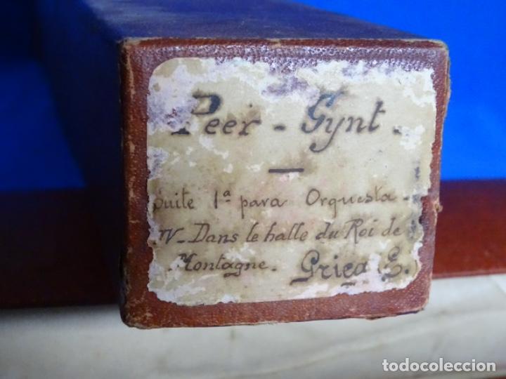 Instrumentos musicales: ROLLO DE PIANOLA. PEER GYNT. - Foto 2