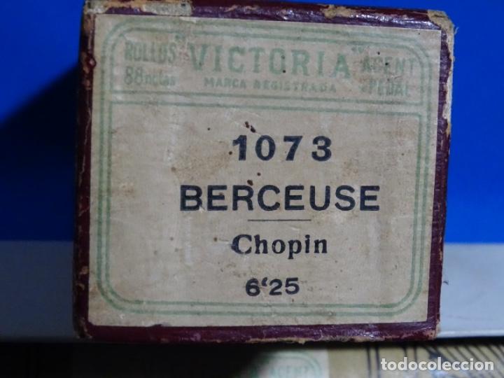 Instrumentos musicales: ROLLO DE PIANOLA. BERCAUSE. CHOPIN. - Foto 2