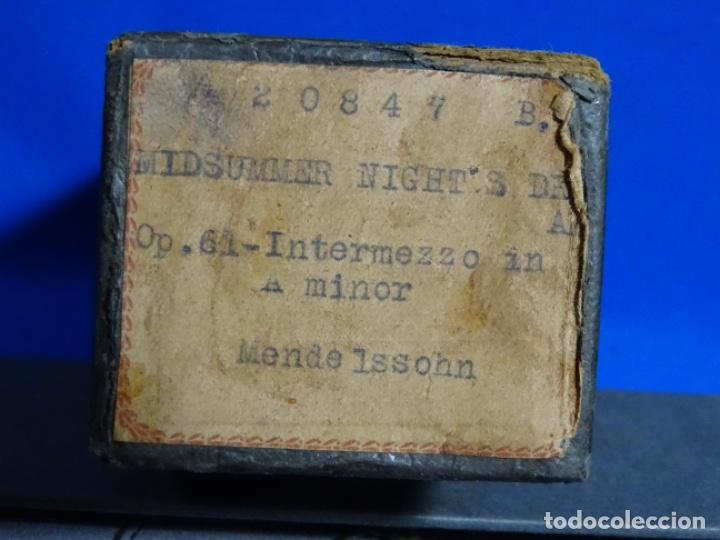 Instrumentos musicales: ROLLO DE PIANOLA. MIDSUMMER NIGHT&rsquo;S. MENDELSON - Foto 2