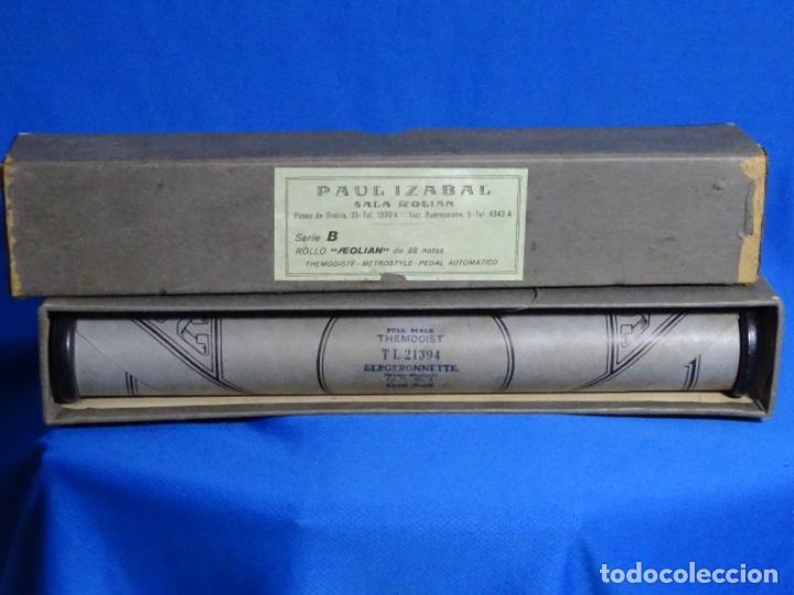 Instrumentos musicales: ROLLO DE PIANOLA. BERGERONNETTE. CYRIL SCOTT. - Foto 1