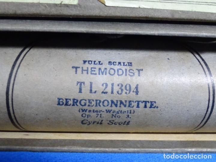 Instrumentos musicales: ROLLO DE PIANOLA. BERGERONNETTE. CYRIL SCOTT. - Foto 2