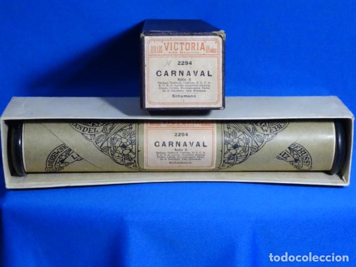 Instrumentos musicales: ROLLO DE PIANOLA. CARNAVAL SCHUMANN. - Foto 1