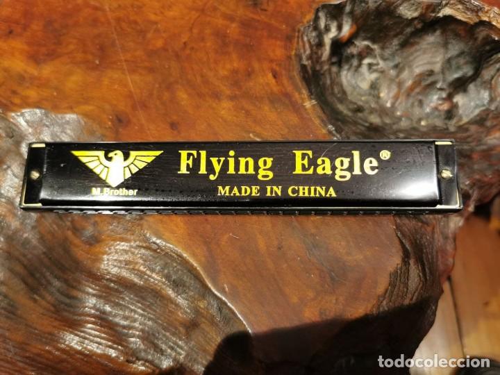 Instrumentos musicales: ARMONICA FLYING EAGLE M. BROTHER 17,5 CM - Foto 1