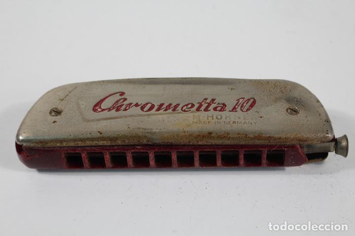 Instrumentos musicales: ARMONICA M.HOHNER - C - CHROMETTA 10 - - Foto 4
