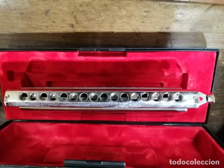 Instrumentos musicales: Harm&oacute;nica Hohner cromonica 64, profesional - Foto 3