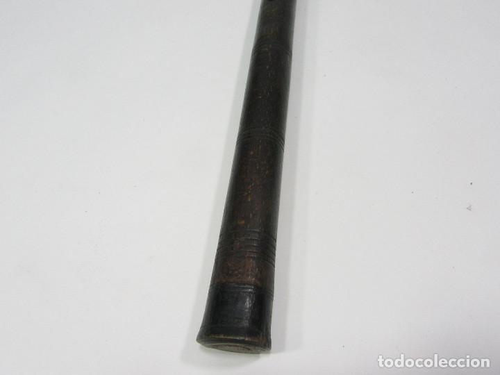 Instrumentos musicales: Flauta etnica en madera. - Foto 4