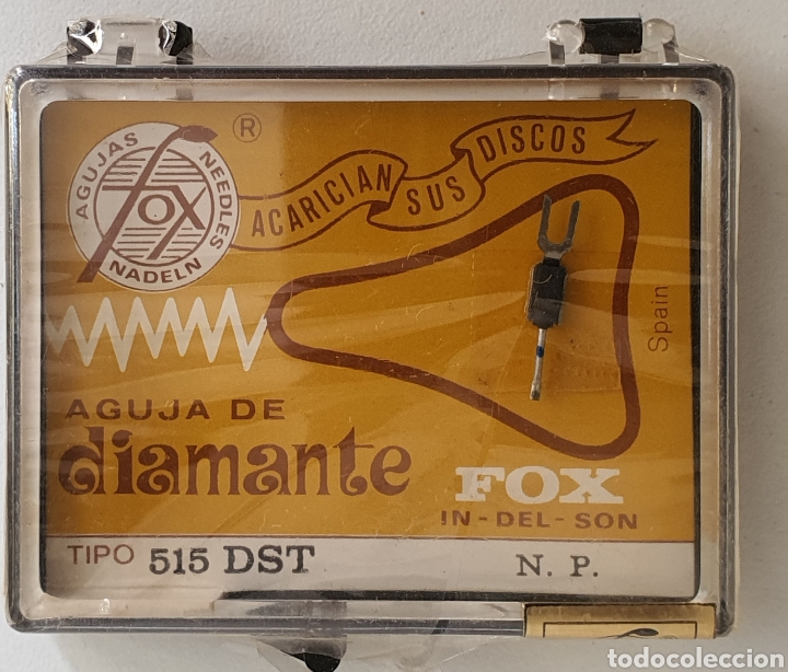 Instrumentos musicales: AGUJA TOCADISCOS FOX 515 DST/DIAMANTE - Foto 1