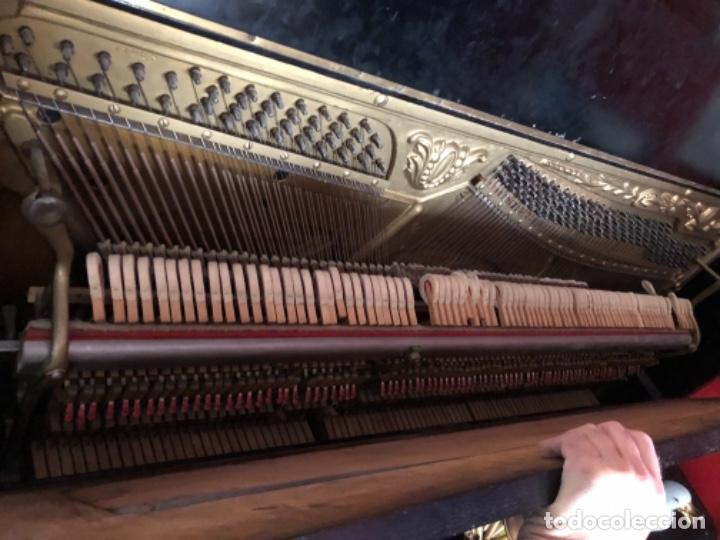 Instrumentos musicales: piano mural aleman principios del siglo xix - Foto 9 - 180018255