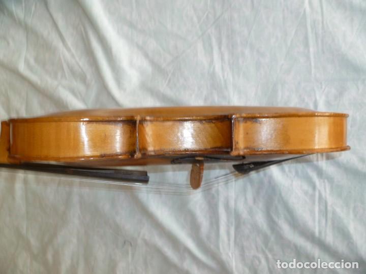 Instrumentos musicales: Violín del XIX stainer con talla de cabeza - Foto 13 - 269462353