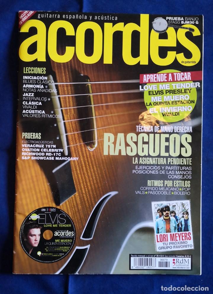 Instrumentos musicales: REVISTA ACORDES N&ordm; 79 - Foto 1