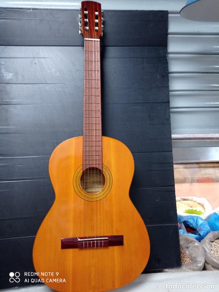 Instrumentos musicales: Antigua guitarra Española, artesana en buen estado - Foto 1 - 276386883