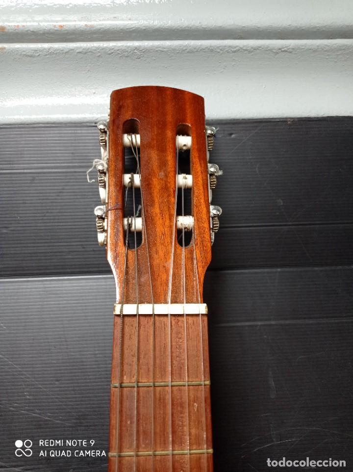 Instrumentos musicales: Antigua guitarra Española, artesana en buen estado - Foto 3 - 276386883