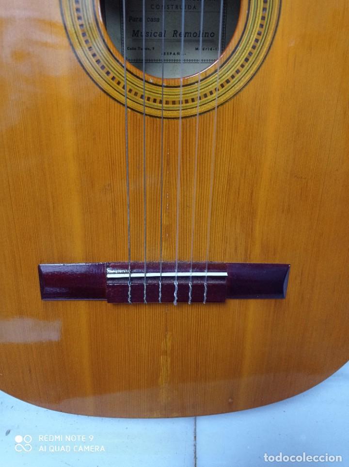 Instrumentos musicales: Antigua guitarra Española, artesana en buen estado - Foto 5 - 276386883
