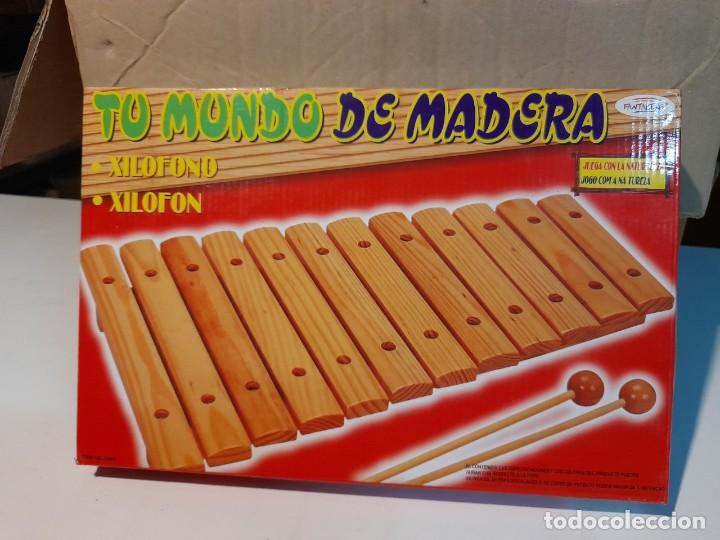 Instrumentos musicales: XILOFONO DE MADERA / XILOFON - Foto 1