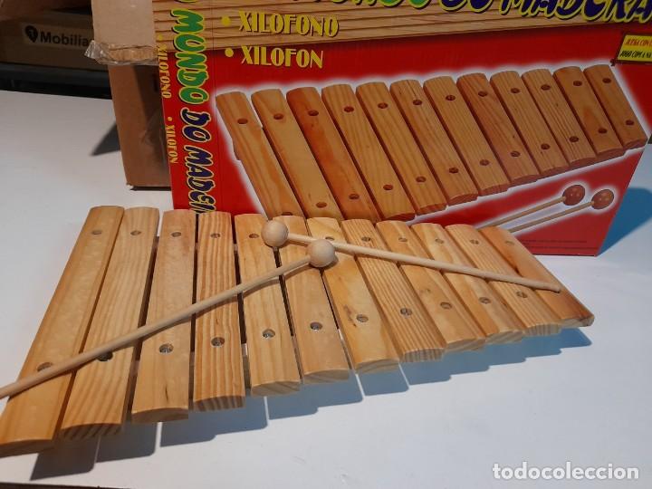 Instrumentos musicales: XILOFONO DE MADERA / XILOFON - Foto 2