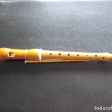 Instrumentos musicales: FLAUTA DE MADERA A ESTRENAR DE LA MARCA ALEMANA SCHREIBER - DOS PIEZAS. Lote 284634748