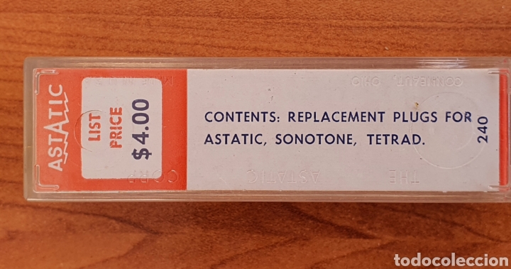 Instrumentos musicales: CABEZALES DE TOCADISCOS - JUEGO DE 4/ASTATIC - Foto 5