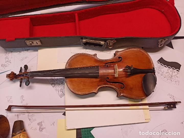 Instrumentos musicales: Viol&iacute;n antiguo SXIX - Foto 4