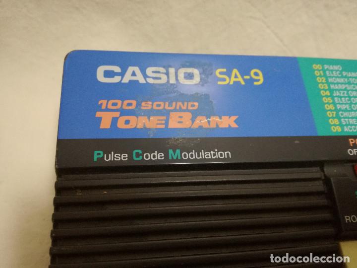 Instrumentos musicales: ORGANO / TECLADO / PIANO - CASIO SA-9 (FUNCIONA) - Foto 4