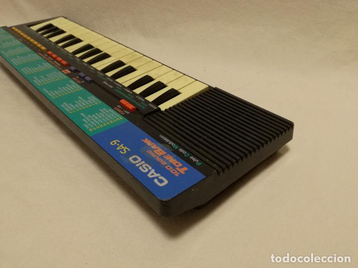 Instrumentos musicales: ORGANO / TECLADO / PIANO - CASIO SA-9 (FUNCIONA) - Foto 10