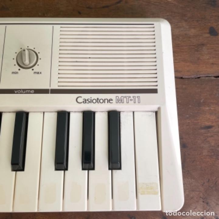 Instrumentos musicales: Teclado Casio, Casiotone MT-11 funcionando - Foto 4
