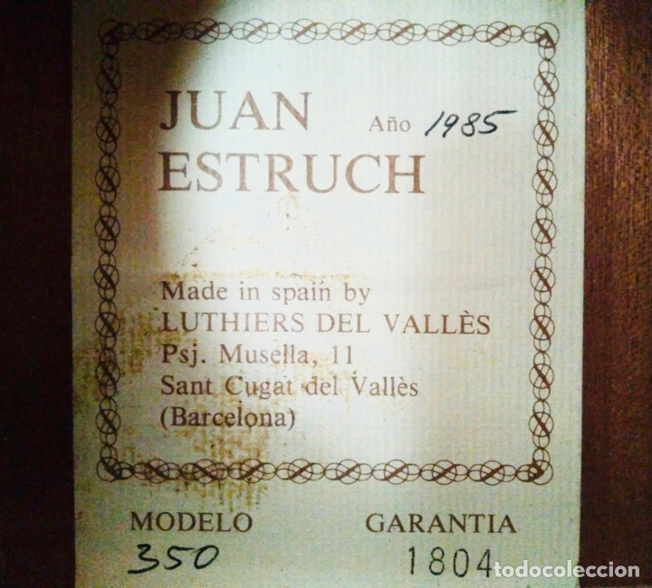 guitarra española juan estruch - Comprar Guitarras antiguas en  todocoleccion - 291539958