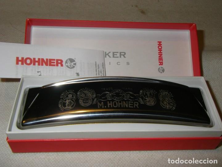 Instrumentos musicales: Arm&oacute;nica Echo de M. Hohner, nueva. - Foto 1