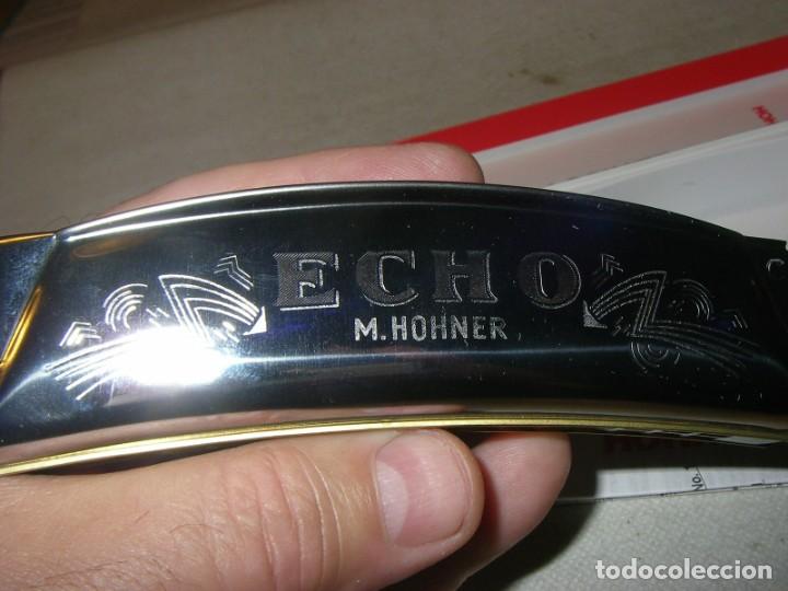 Instrumentos musicales: Arm&oacute;nica Echo de M. Hohner, nueva. - Foto 4