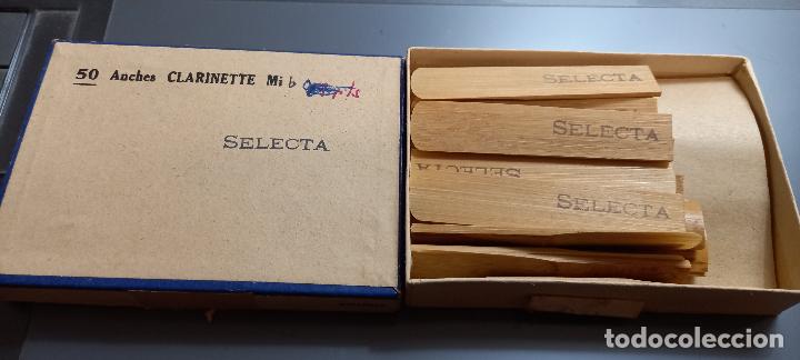 Instrumentos musicales: 4 (ANCHES) CA&Ntilde;AS CLARINETE MARCA SELECTA - Foto 1
