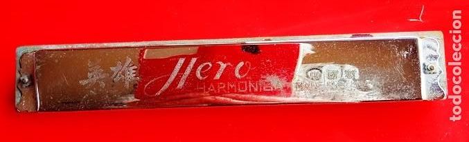 Instrumentos musicales: harmonica HERO - made in china - antigua - usada - Foto 5