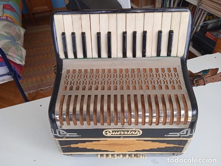 Instrumentos musicales: ACORDEON ANTIGUA MARCA GUERRINI DE COLECCION - Foto 5