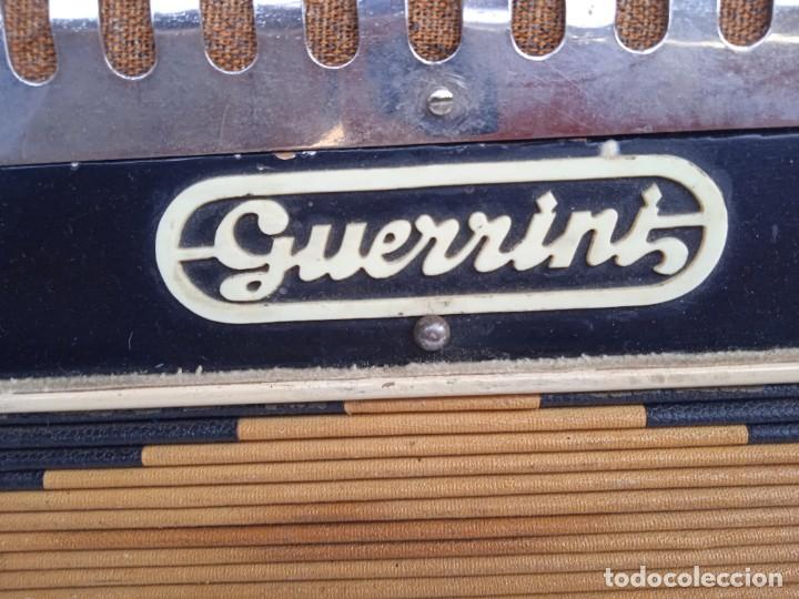 Instrumentos musicales: ACORDEON ANTIGUA MARCA GUERRINI DE COLECCION - Foto 7