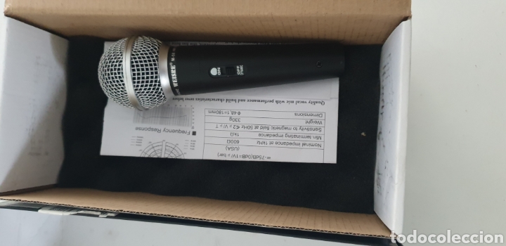 Instrumentos musicales: Microfono weisre m-58 im-600 - Foto 2