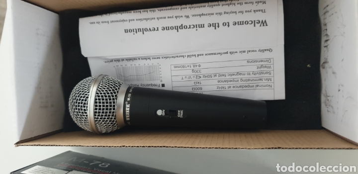 Instrumentos musicales: Microfono weisre m-58 im-600 - Foto 5