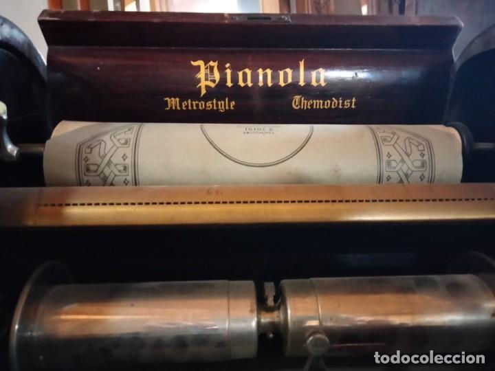 Instrumentos musicales: ANTIGUA PIANOLA - Foto 3 - 7759599