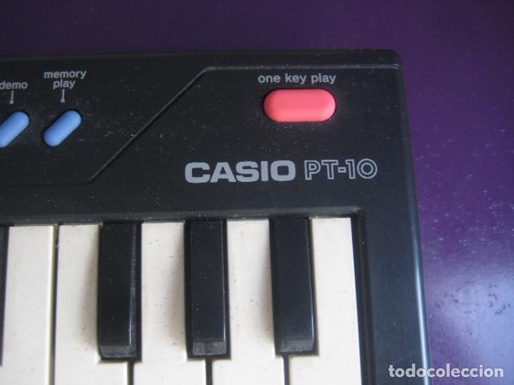Instrumentos musicales: CASIO PT 10 - CASIOTONE - TECLADO VINTAGE 80S - MUY POCO USO - SIN INSTRUCCIONES - Foto 2 - 303245828