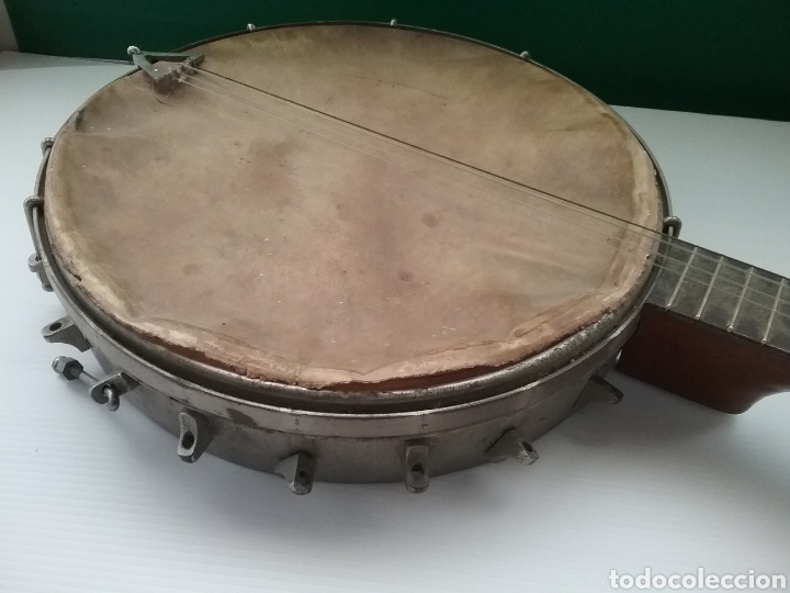 Instrumentos musicales: Antiguo banjo de 4 cuerdas. - Foto 5